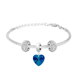 Charm and steel bracelet by...