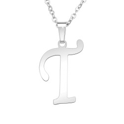 Alphabet letter T necklace...