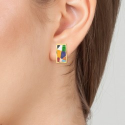 Stainless steel earrings by...