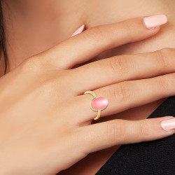BR01 ring adorned with a...