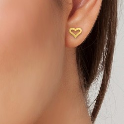 Heart earrings by BR01