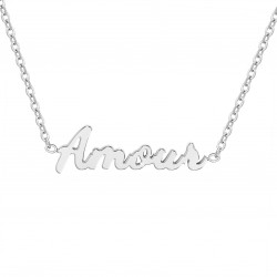 Love message necklace