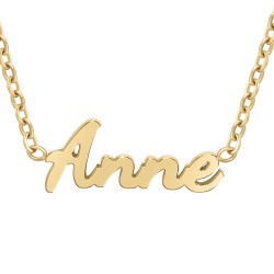 Anne name necklace