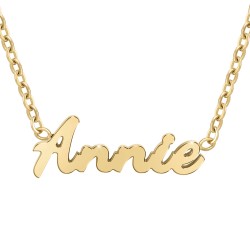Collar con nombre Annie