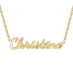 Collar con nombre Christine