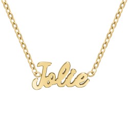 Halskette mit Jolie-Nachricht