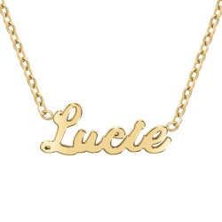 Lucie name necklace