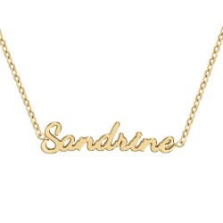 colar com nome Sandrine
