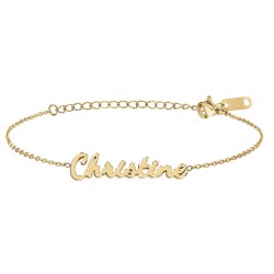 Bracelet prénom Christine
