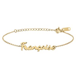 pulseira com nome Françoise