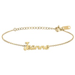 Bracelet prénom Jeanne