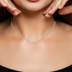 Inès name necklace