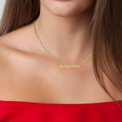 Jacqueline name necklace