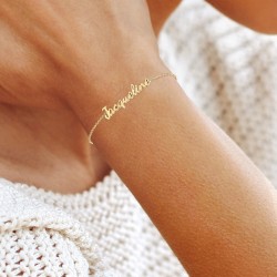 Jacqueline name bracelet