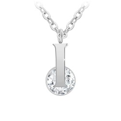 Alphabet necklace letter I...