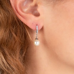 Earrings decorated with...