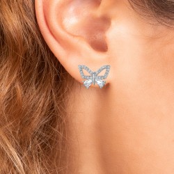 Boucles d'oreilles papillon...