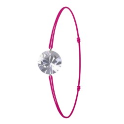 Pink elastic bracelet BR01...