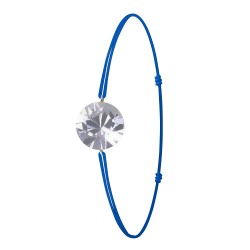 Blue elastic bracelet BR01...