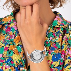Lily watch adorned with a...