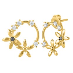 Flower earrings by BR01...