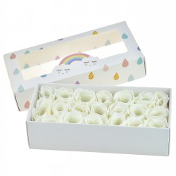 Box of 20 petal soap roses