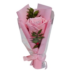 Bouquet rose éternelle -...