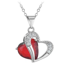 BR01 heart necklace...