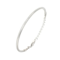 Steel bracelet for pearl...