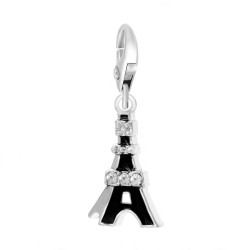 Charm schwarzer Eiffelturm...