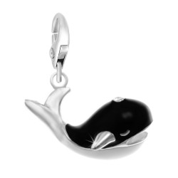 Amuleto de baleia negra BR01