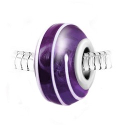 Spiral bead BR01 purple...