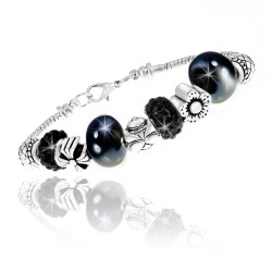 Bracelet perles BR01 orné...